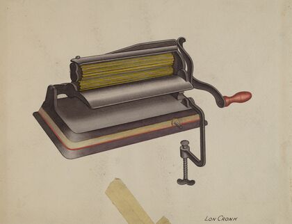 Fluting Iron