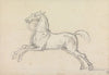 Flying Childers Galloping to Left; Bridled but not Saddled