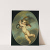 Flying Cupid with a Torch by Jean-Baptiste Greuze