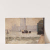 Fog, Thames Embankment by Tom Roberts