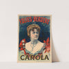 Folies-Bergère. Carola (1896) by Imp. Chaix