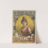 Folies-Bergère. La belle Fatma, tous les soirs au jardin. Visible sans supplément (1890) by Imp. Charles Lévy