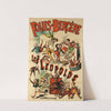 Folies-Bergere Les Leopolds (1880-1890) by Lith. F. Appel
