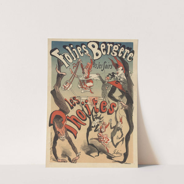 Folies Bergère. Les Phoïtes (1878) by Jules Chéret