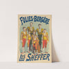 Folies-Bergère. Les Sheffer (1885) by Imp. Chaix