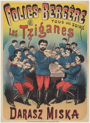 Folies-Bergère… Les Tziganes. Darasz Miska (1884)