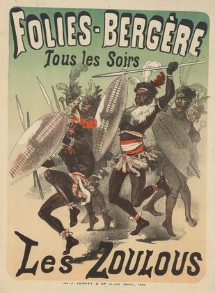Folies Bergère. Les Zoulous (1878)