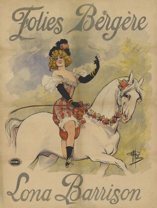 Folies-Bergère. Lona Barrison (1897)