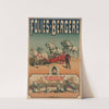 Folies-Bergere Mlle De Maistrik (1888) by Lith. F. Appel