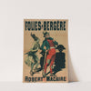 Folies-Bergere Robert Macaire (1888) by Lith. F. Appel