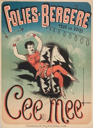 Folies-Bergere Tous Les Soirs Cee Mee (1882-1888)