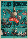 Folies-Bergere Tous Les Soirs Grand Succes H. Abdy Charmeur De Perroquets (1882-1888)