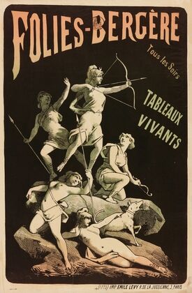 Folies-Bergere Tous Les Soirs Tableaux Vivants (1873-1883)