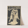 Folies-Bergère. Valentine Petit (1900) by René Péan