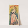 Folies-Bergère. Yvette Violette (1897) by Imp. Chaix