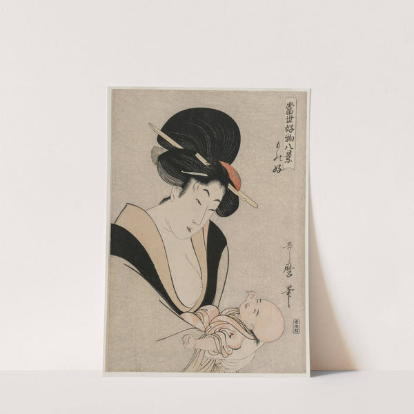 Fond of Things from the series Eight Views of Favorite Things of Today’s World (late 1790s) by Kitagawa Utamaro