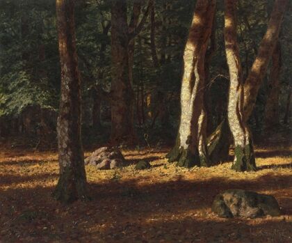 Fontainebleau Forest in Autumn (1921)