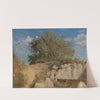 Fontainebleau, Sommet De Carrière Boisée by Jean-Baptiste-Camille Corot