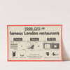 Food Cuts in Famous London Restaurants by Anonymous