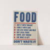 Food. Don’t Waste It by National Printing & Engraving Company
