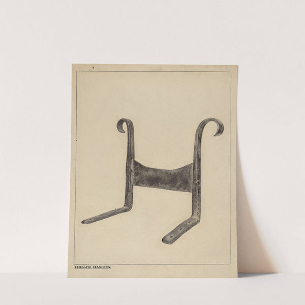 Foot Scraper by Holger Hansen