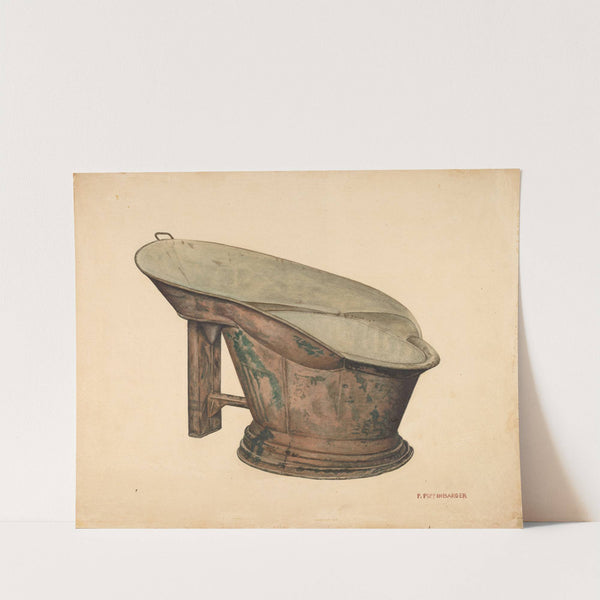 Foot Tub by Paul Poffinbarger