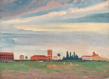 Football Match at Collioure — size preview