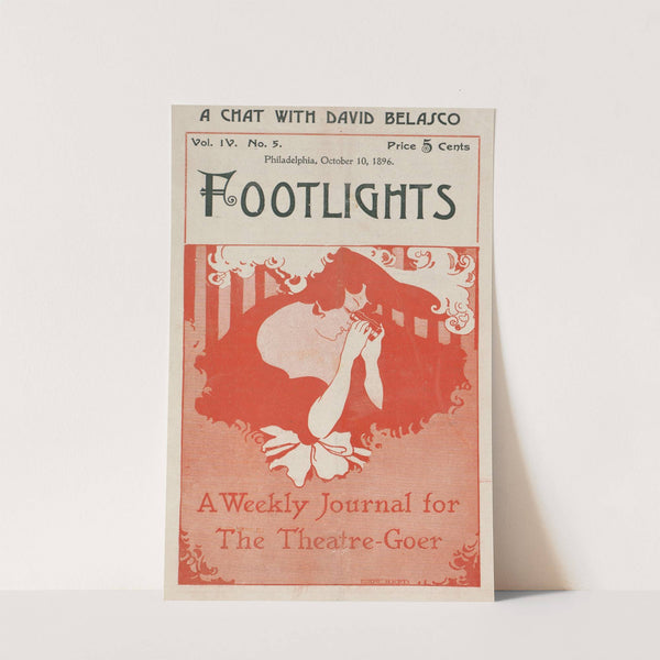 Footlights, a weekly journal for the theatre-goer. Philadelphia, October 10 by Ethel Reed