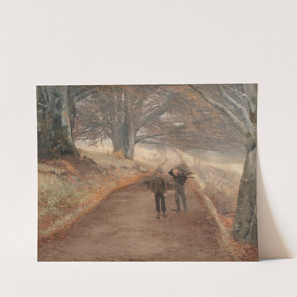 Footpath near Herlufsholm, Zealand (1890) by Laurits Andersen Ring