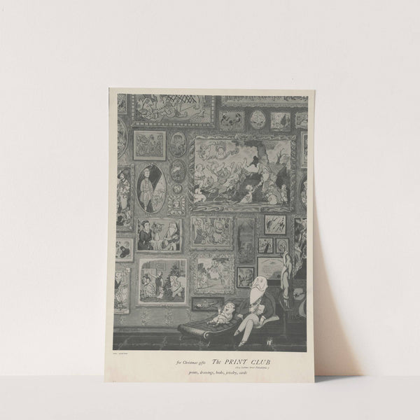 For Christmas gifts. The print club. Prints, drawings, books, jewelry, cards (1960) by Arnold Roston
