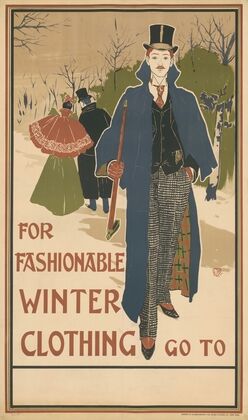 For Fashionable Winter Clothing (1896)
