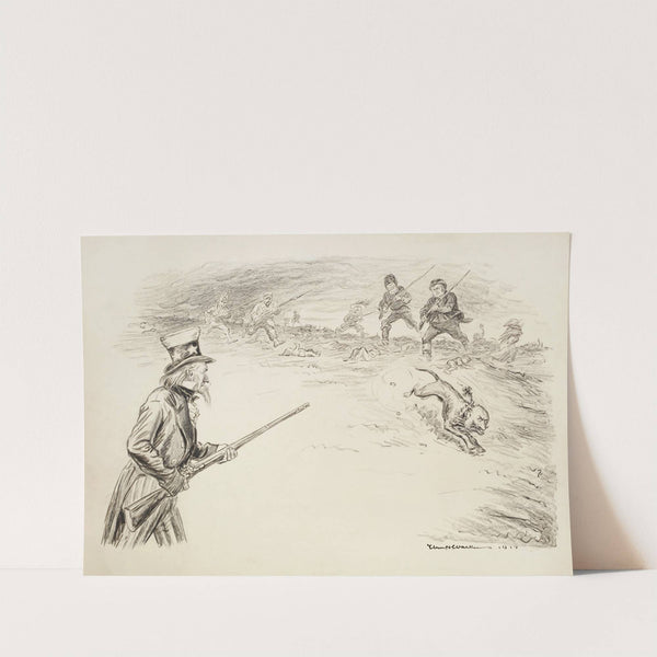 For God’s sake shoot, Sam (1917) by William Henry Walker