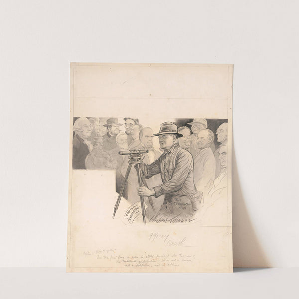 For the first time a man is elected president who has none of the traditional qualifications ; He is &#8230; (1928) by Herbert Johnson