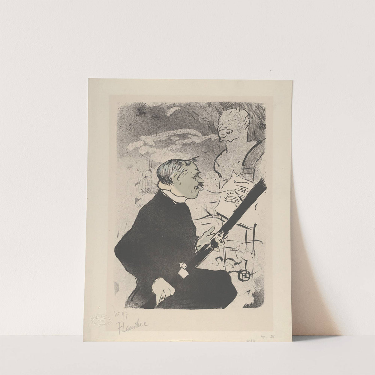 For You!…, from ‘The Old Tales’ (1893) by Henri de Toulouse-Lautrec