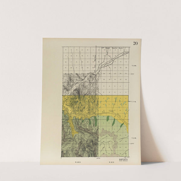Forest atlas of the national forests of the United States Pl.20 (1907) by Gifford Pinchot