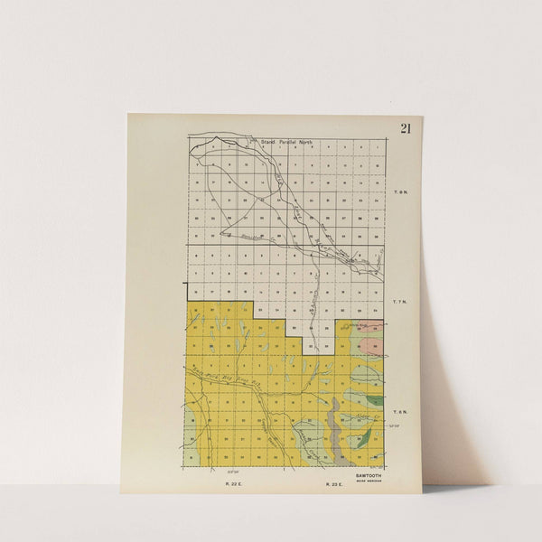 Forest atlas of the national forests of the United States Pl.21 (1907) by Gifford Pinchot