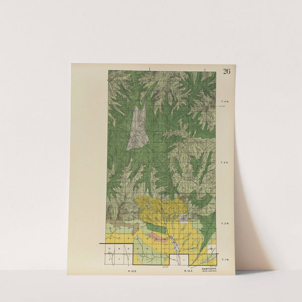 Forest atlas of the national forests of the United States Pl.26 (1907) by Gifford Pinchot