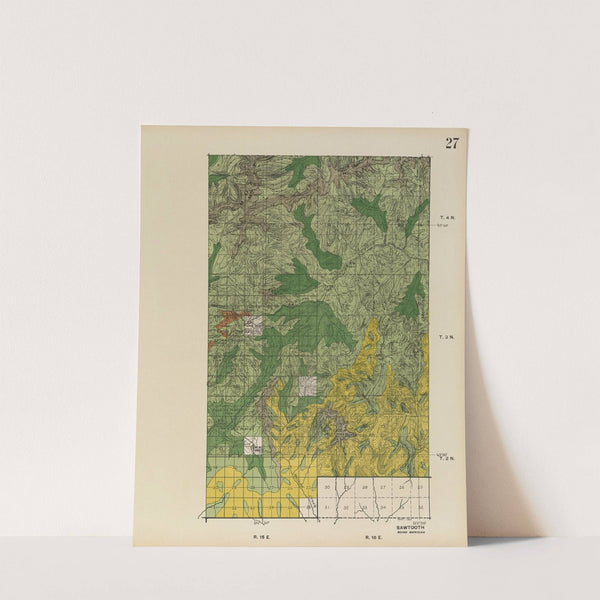 Forest atlas of the national forests of the United States Pl.27 (1907) by Gifford Pinchot