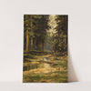 Forest Brook by Ivan Ivanovich Shishkin