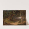 Forest edge by Józef Szermentowski
