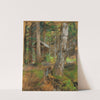 Forest floor and manger by Ferdinand Schmutzer