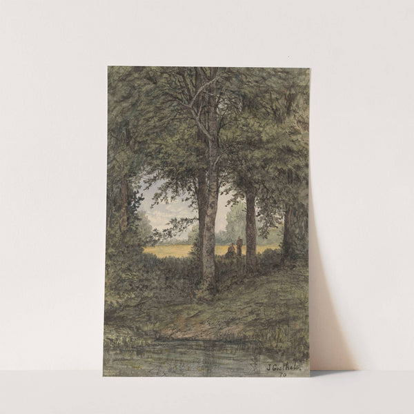 Forest Landscape by Jules Goethals
