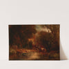 Forest Landscape by François-Auguste Ravier