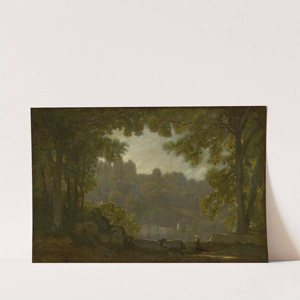 Forest Landscape by Jean-Baptiste-Camille Corot