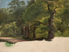 Forest landscape, sketch