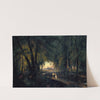 Forest path near Spandau (circa 1835) by Carl Blechen