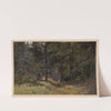 Forest road in the Szczawnik valley (1850-1881) by Adolf Dressler