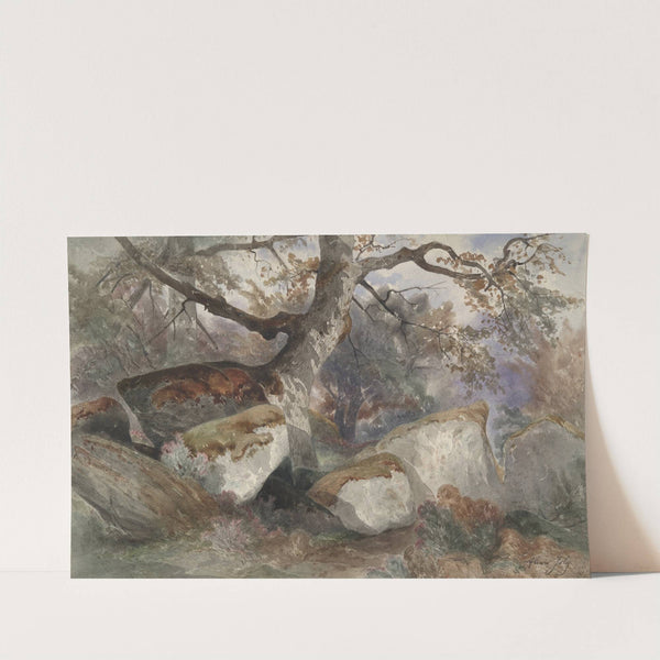 Forest Scene by Alexis-Victor Joly