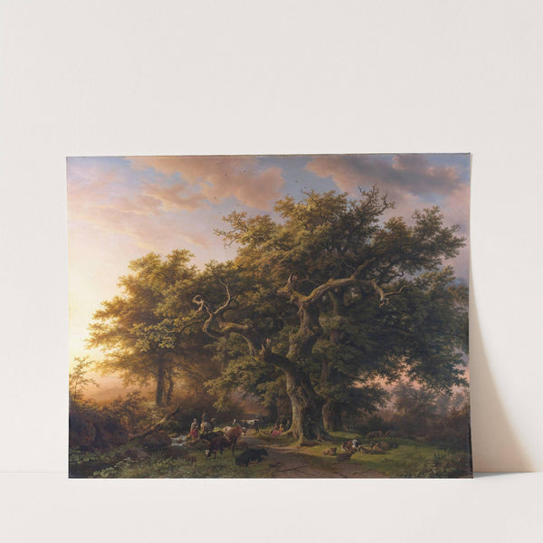 Forest Scene (1848) by Barend Cornelis Koekkoek