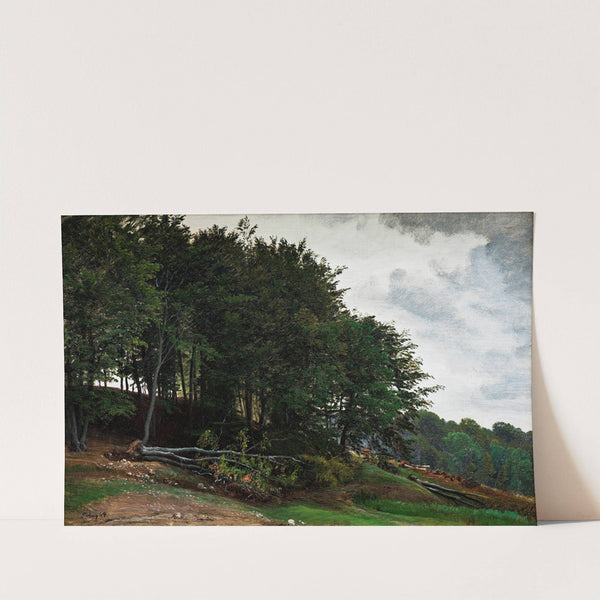 Forested hills by P. C. Skovgaard